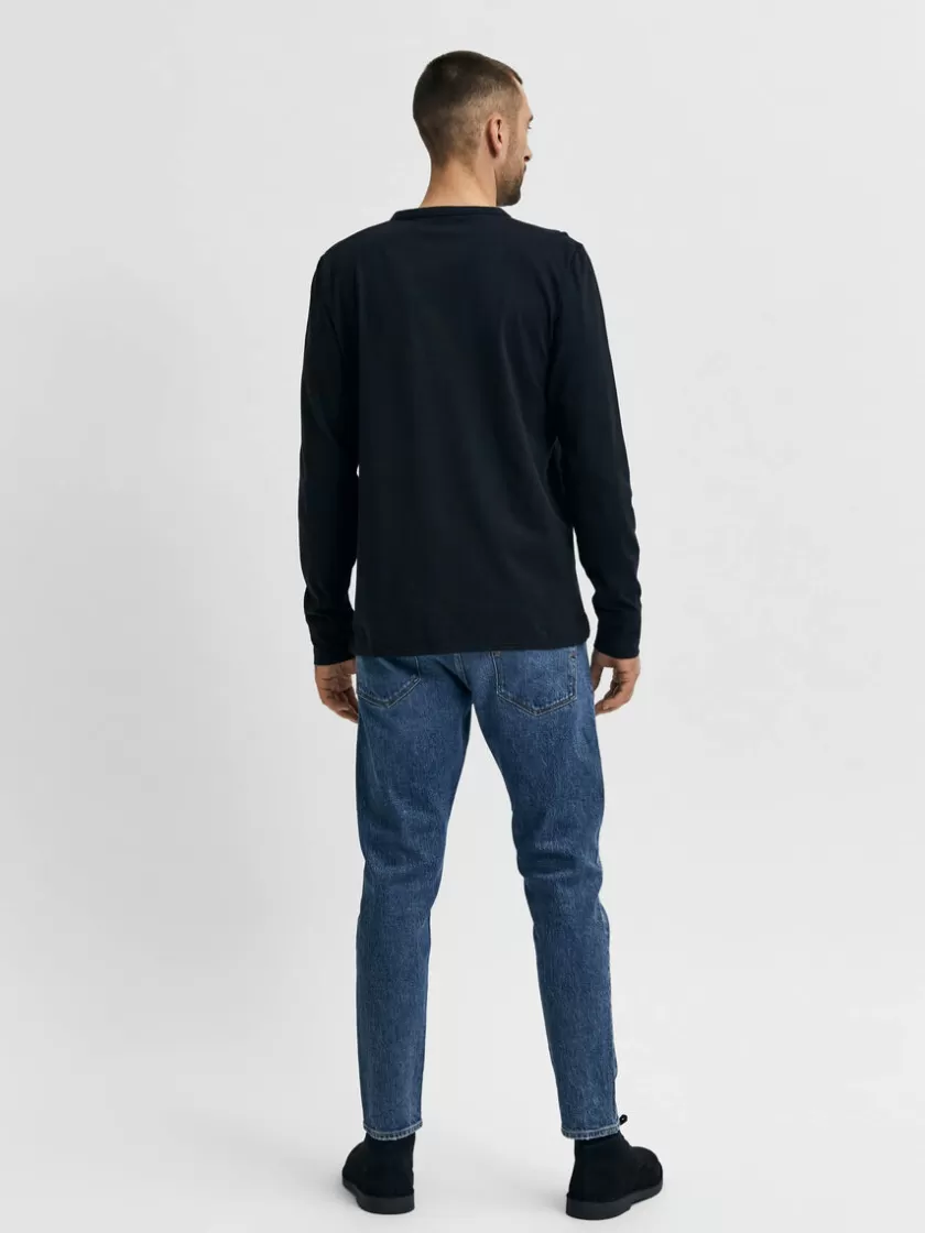 SELECTED 172 SLIM TAPERED FIT JEANS Blue Outlet