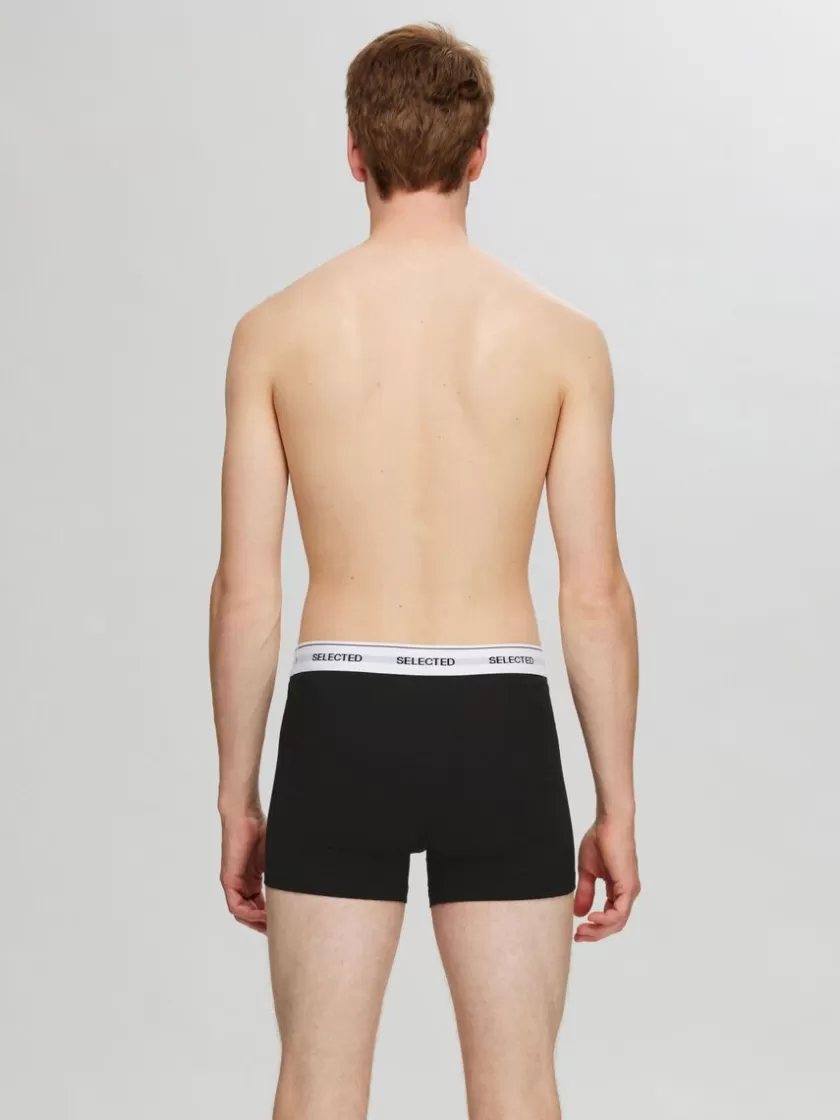 SELECTED 3-PAK BOXERSHORTS Black Sale