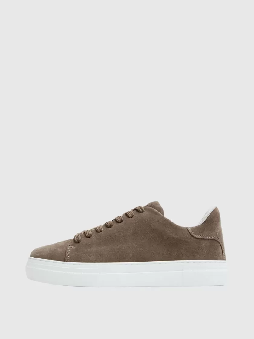 SELECTED CHUNKY RUSKIND SNEAKERS Brown Shop