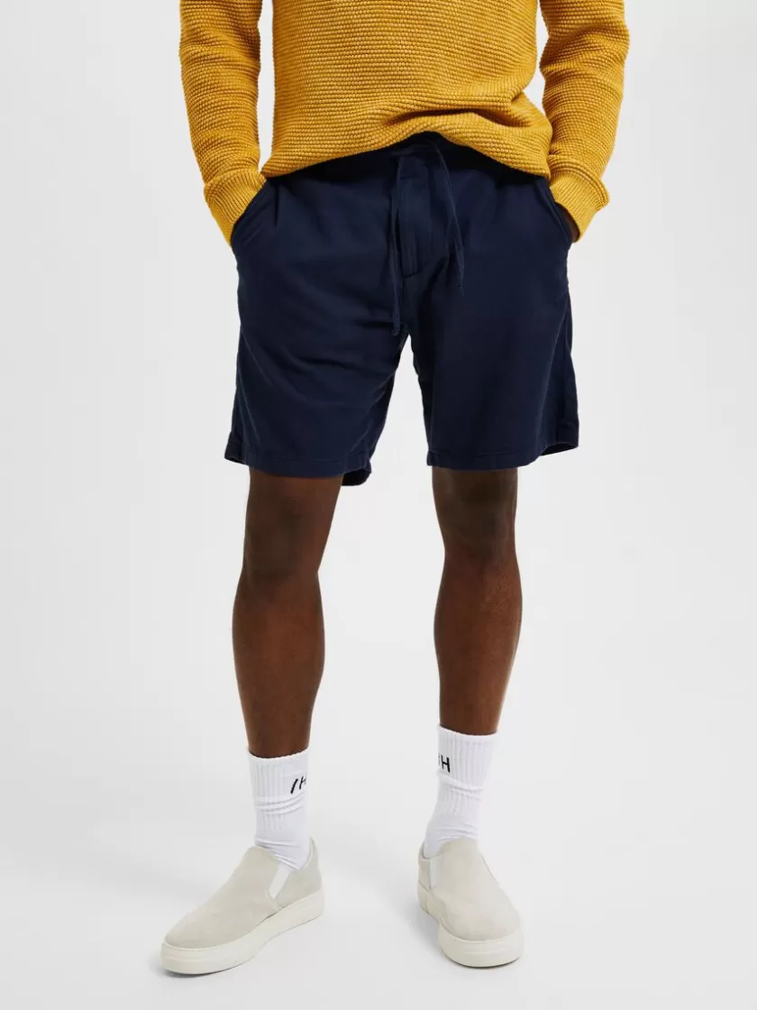 SELECTED COMFORT FIT SHORTS Blue Shop