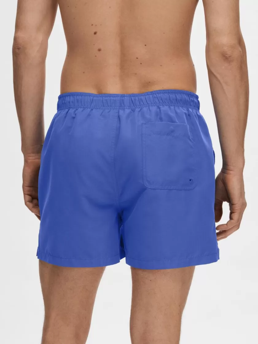 SELECTED KLASSISKE BADESHORTS Blue Fashion