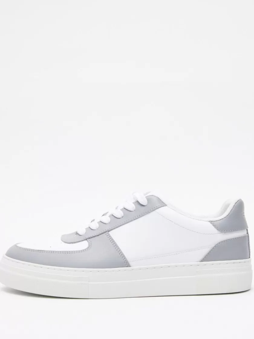 SELECTED LÆDER SNEAKERS Grey New