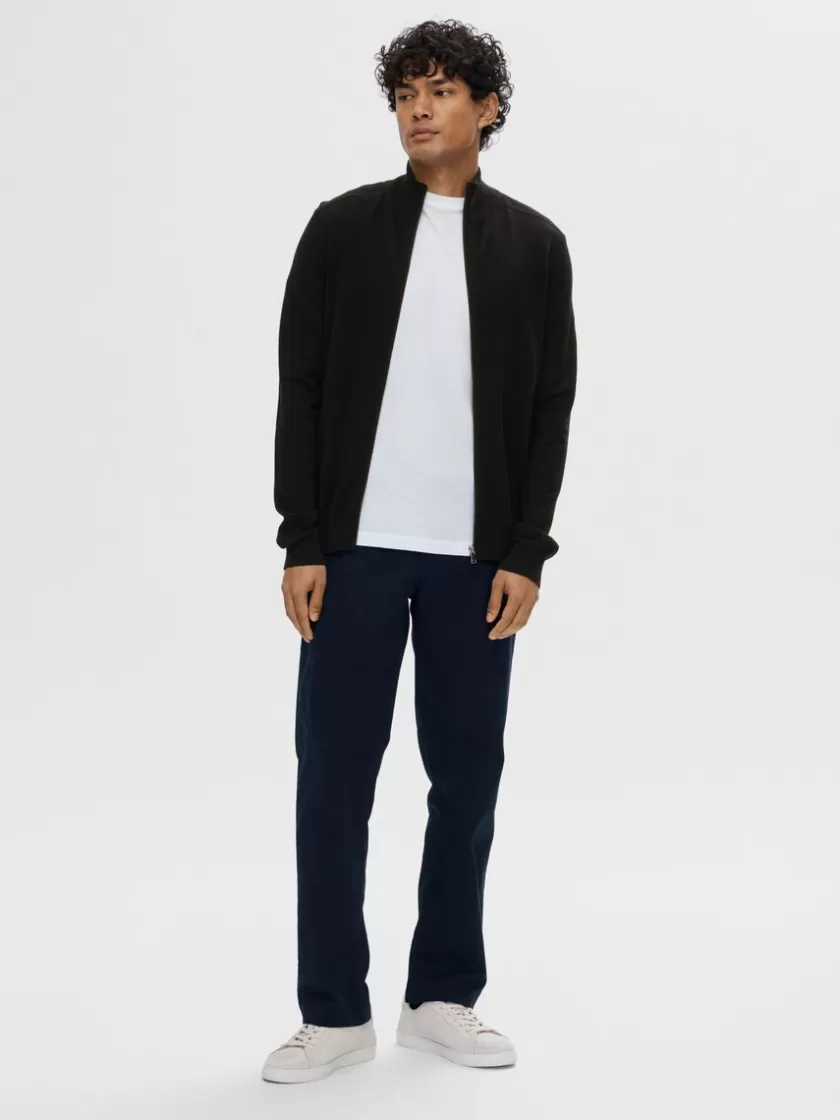 SELECTED LYNLÅS CARDIGAN Black Online