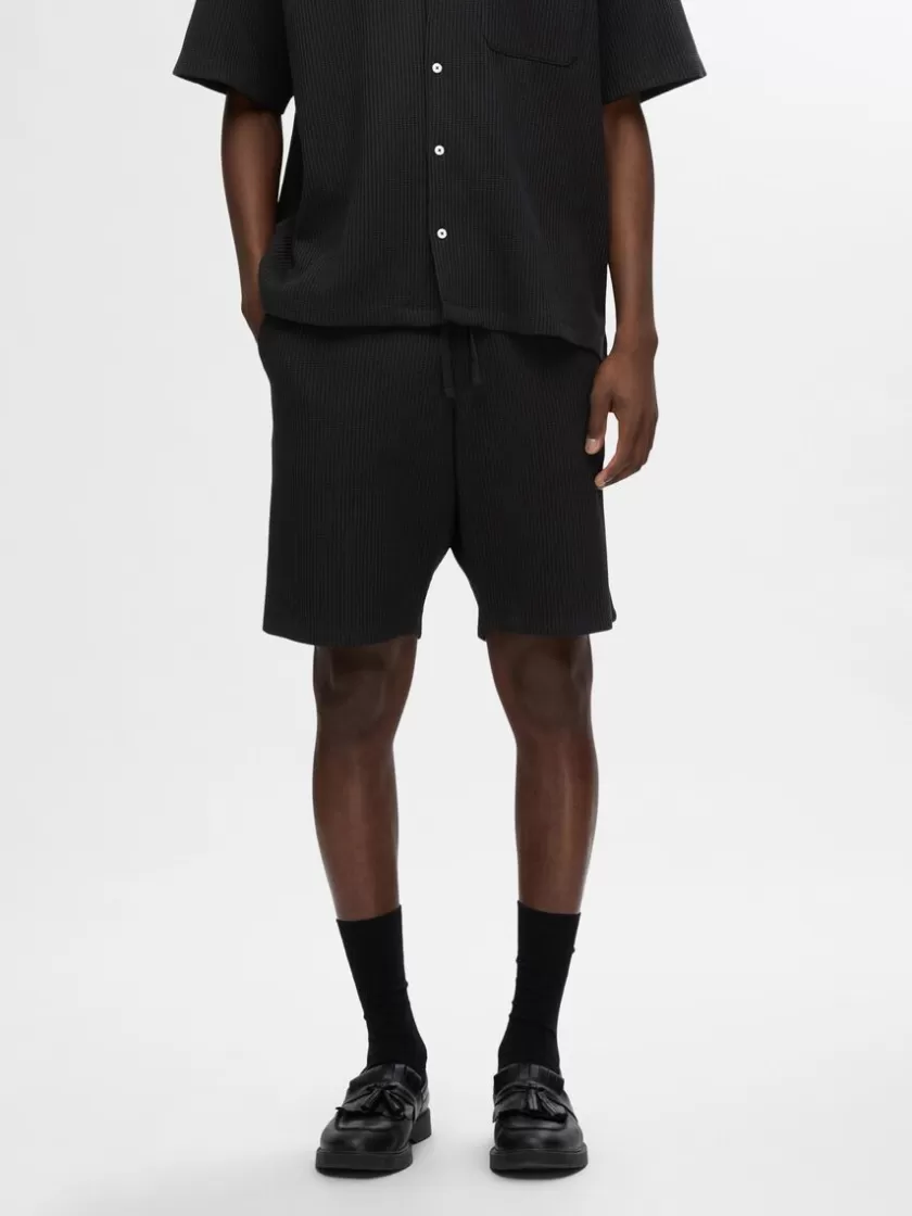 SELECTED VAFLET SHORTS Black Online