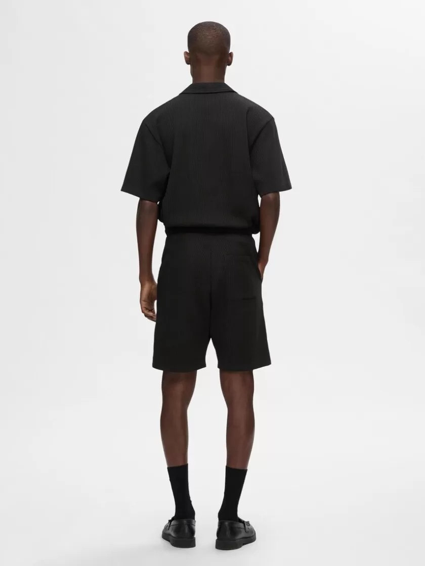 SELECTED VAFLET SHORTS Black Online