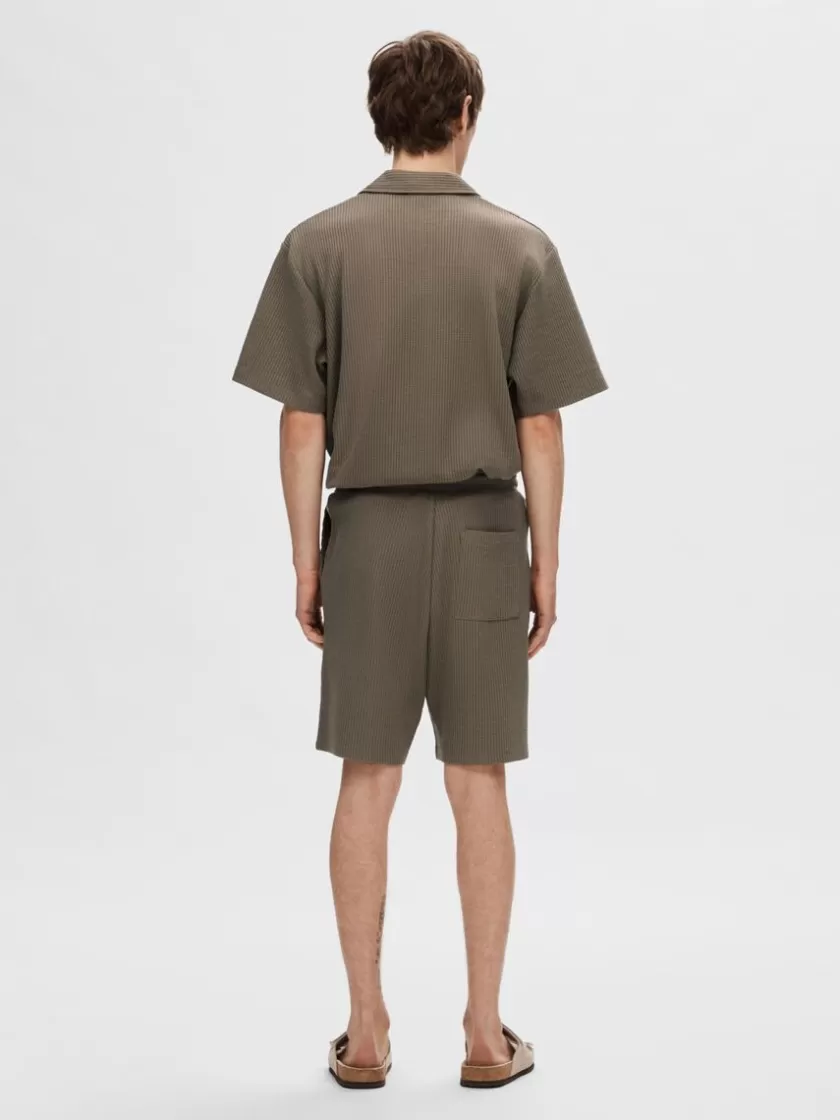 SELECTED VAFLET SHORTS Brown Online