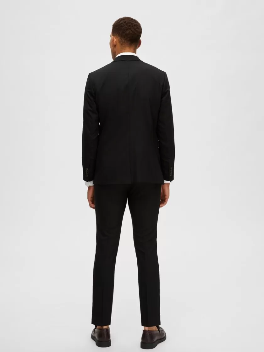 SELECTED VÆVET BLAZER Black New